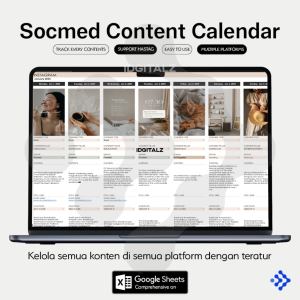 Social Media Planner, Social Media Calendar, Social Media Google Sheet Template, Content Creator, Influencer, Content Organizer, Spreadsheet Template | Template Google Sheets Social Media Calendar & Planner