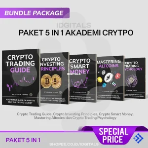 Paket 5 in 1 Crypto Academy (Crypto Trading Guide - Crypto Smart Money - Crypto Investing Principles) - Akademi Crypto
