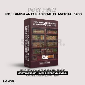 700+ Kumpulan Buku Digital (E-Book) Agama Islam Muslim Total Size 14GB