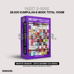 28.000+ Kumpulan Buku Digital (E-Book) PDF & EPUB Total Size 100GB